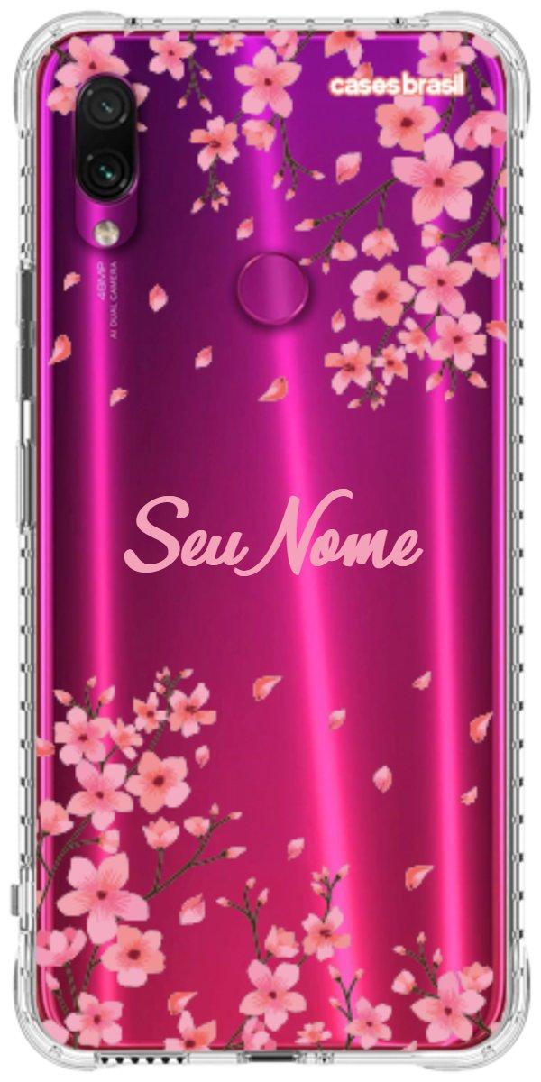 Capinha para Celular Floral Rosinha