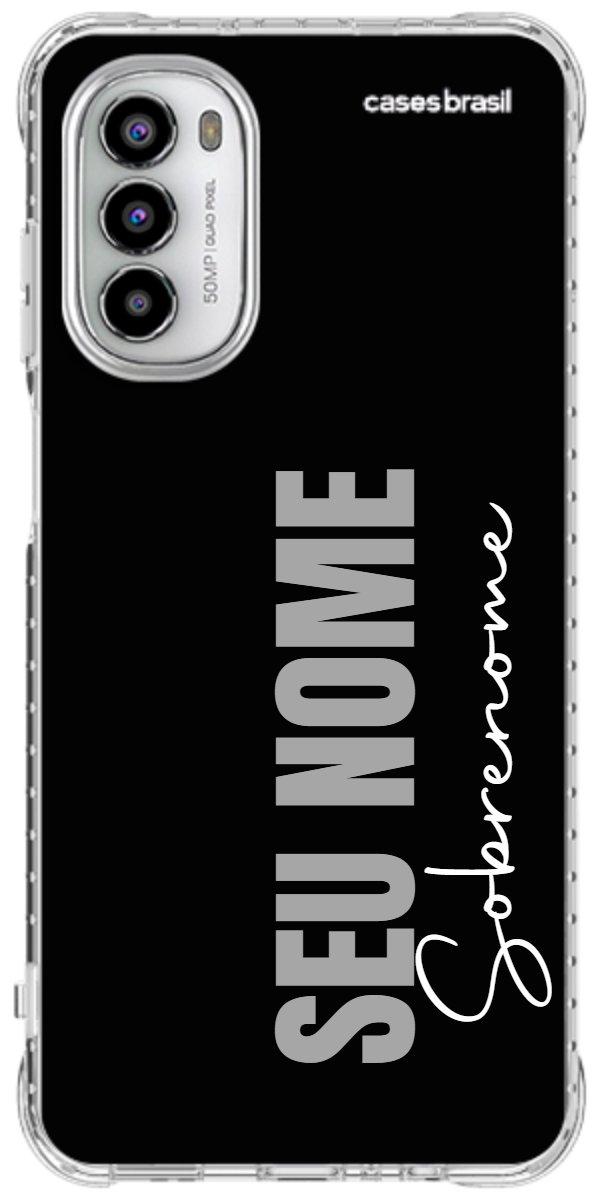 Capinha para Celular Black com Sobrenome
