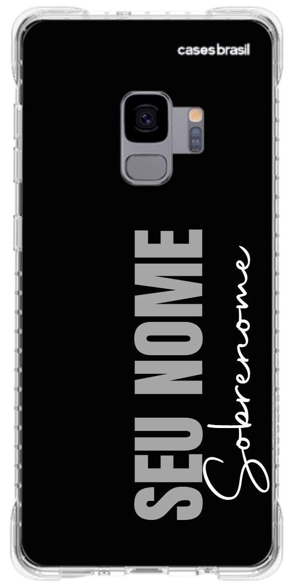 Capinha para Celular Black com Sobrenome