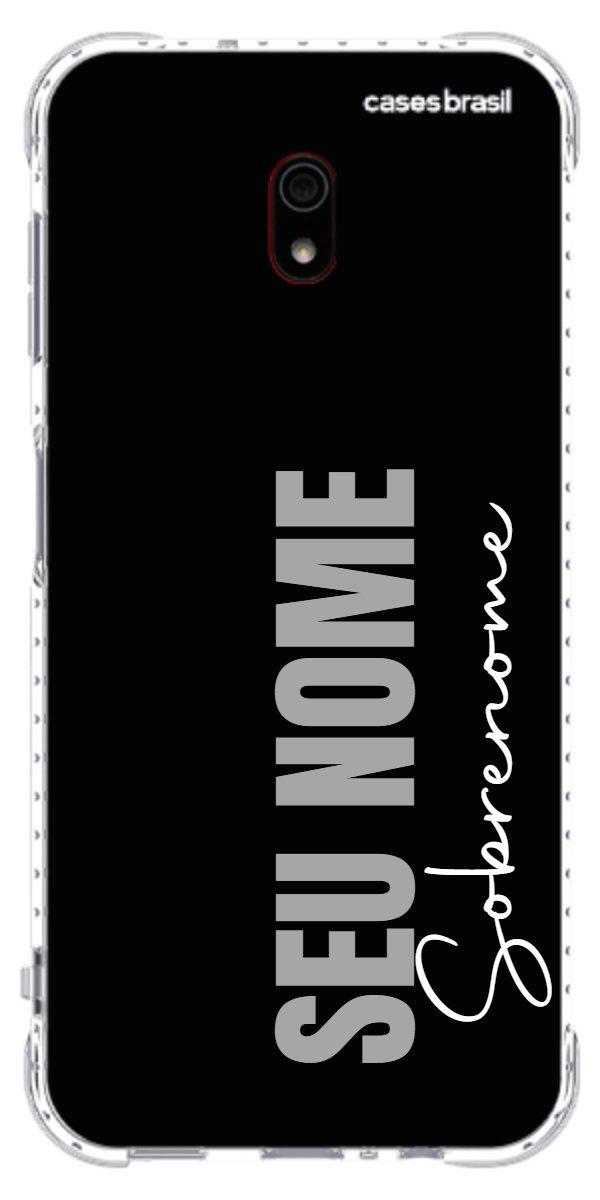 Capinha para Celular Black com Sobrenome