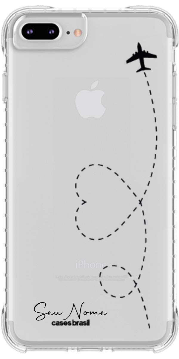 Capinha para Celular Voo Tracejado