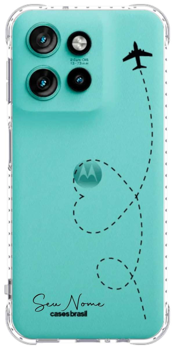 Capinha para Celular Voo Tracejado