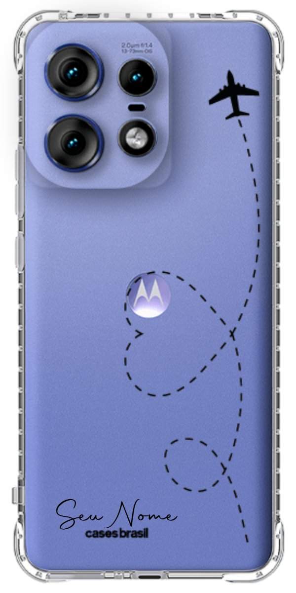 Capinha para Celular Voo Tracejado
