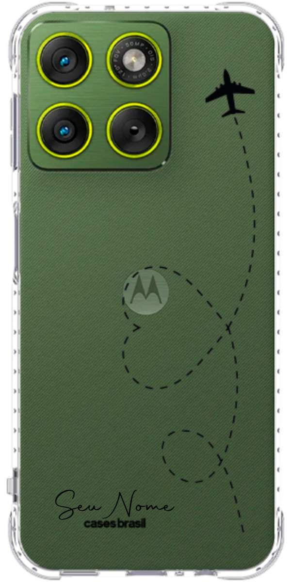 Capinha para Celular Voo Tracejado