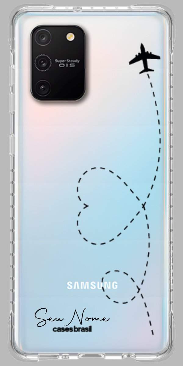 Capinha para Celular Voo Tracejado