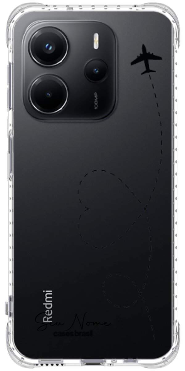Capinha para Celular Voo Tracejado