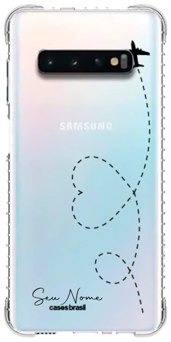 Capinha para Celular Voo Tracejado