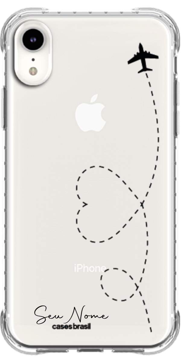 Capinha para Celular Voo Tracejado