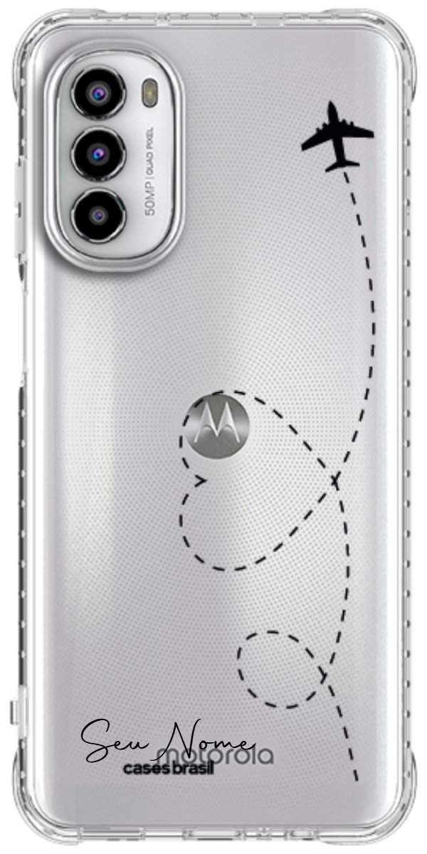 Capinha para Celular Voo Tracejado