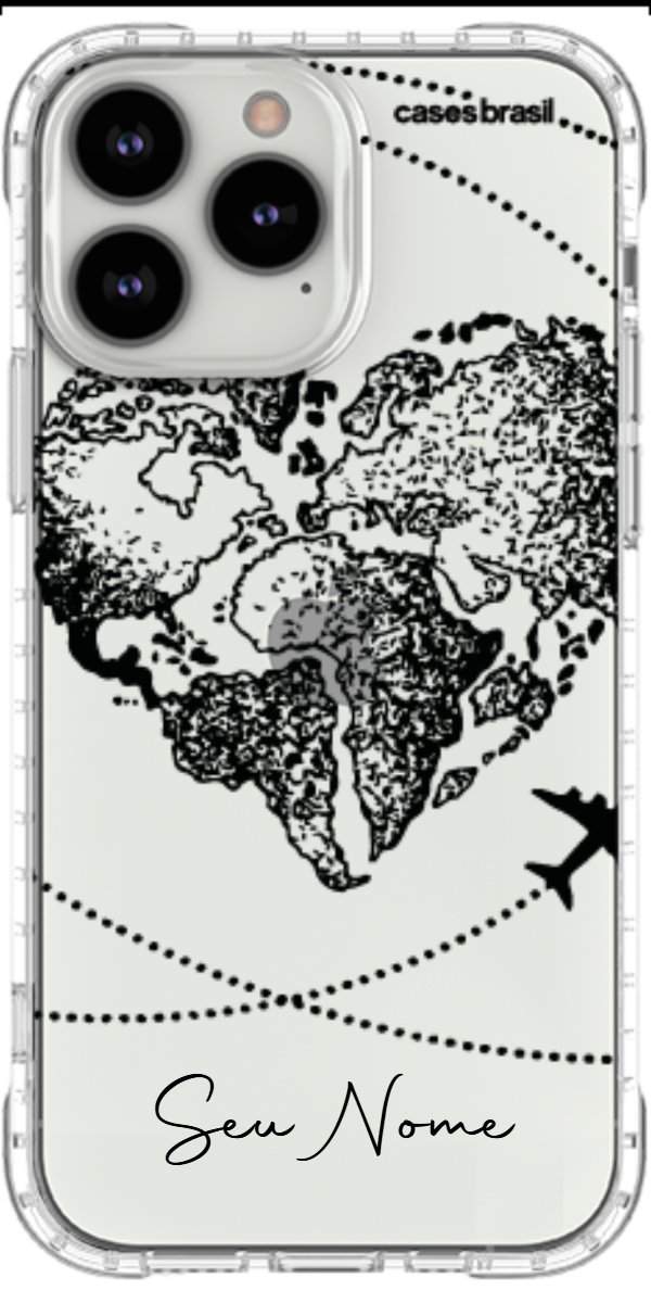Capinha para Celular Amor por Viagens