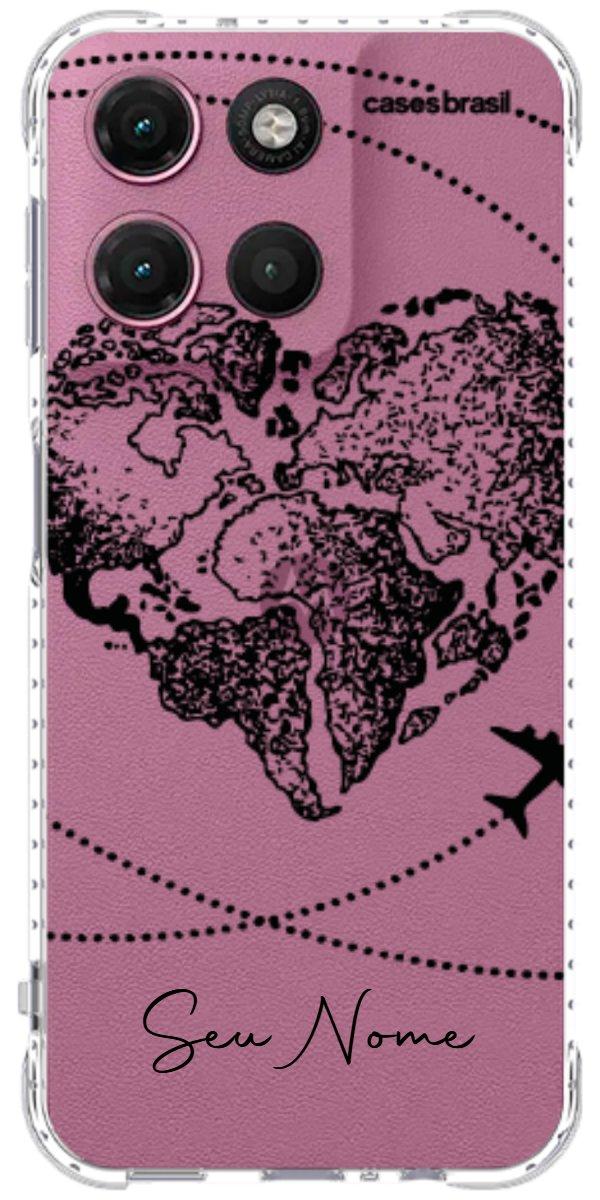 Capinha para Celular Amor por Viagens
