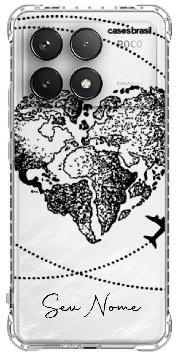 Capinha para Celular Amor por Viagens