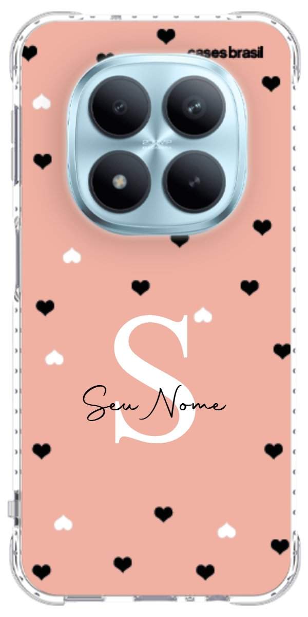 Capinha para Celular Corações Minimalistas Pink