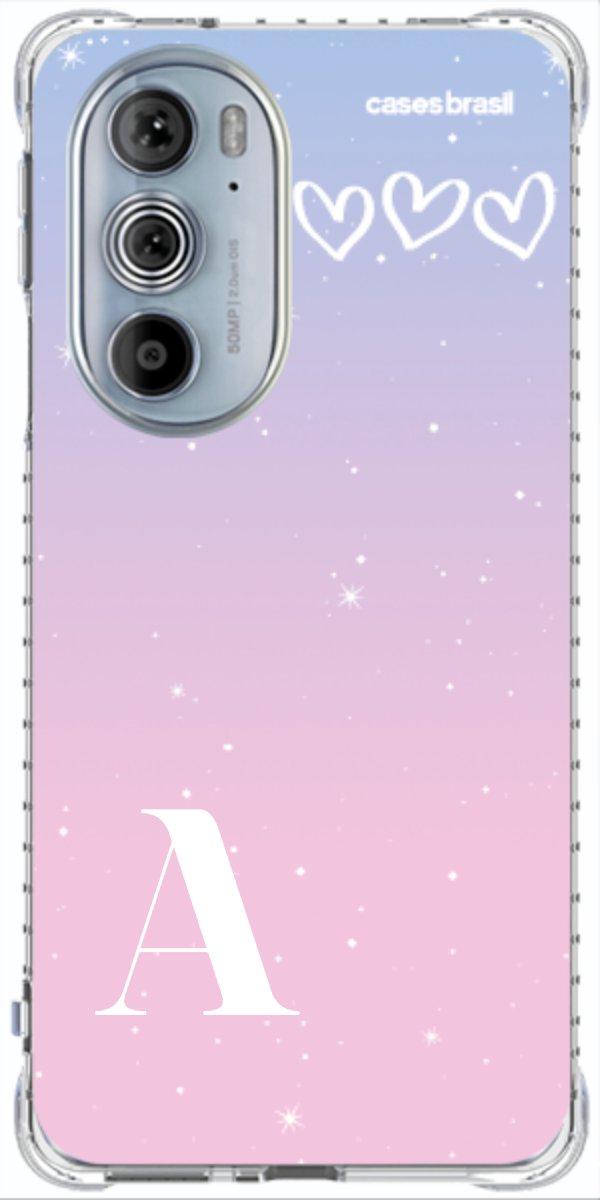 Capinha para Celular Degradê com Sua Inicial
