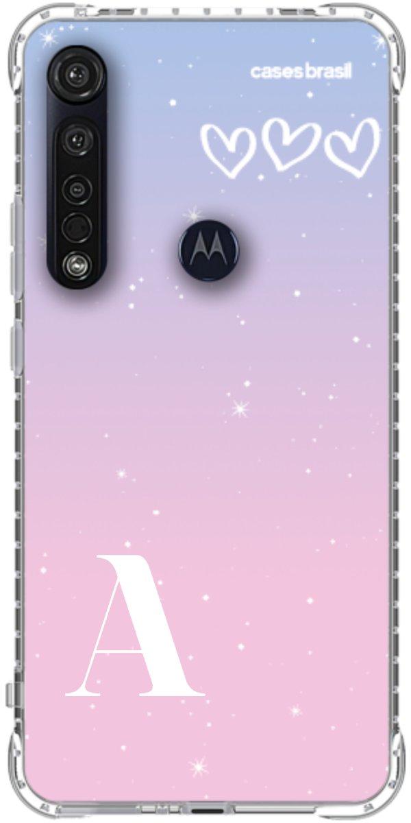 Capinha para Celular Degradê com Sua Inicial
