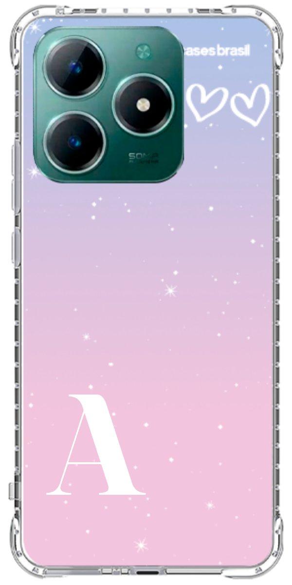 Capinha para Celular Degradê com Sua Inicial