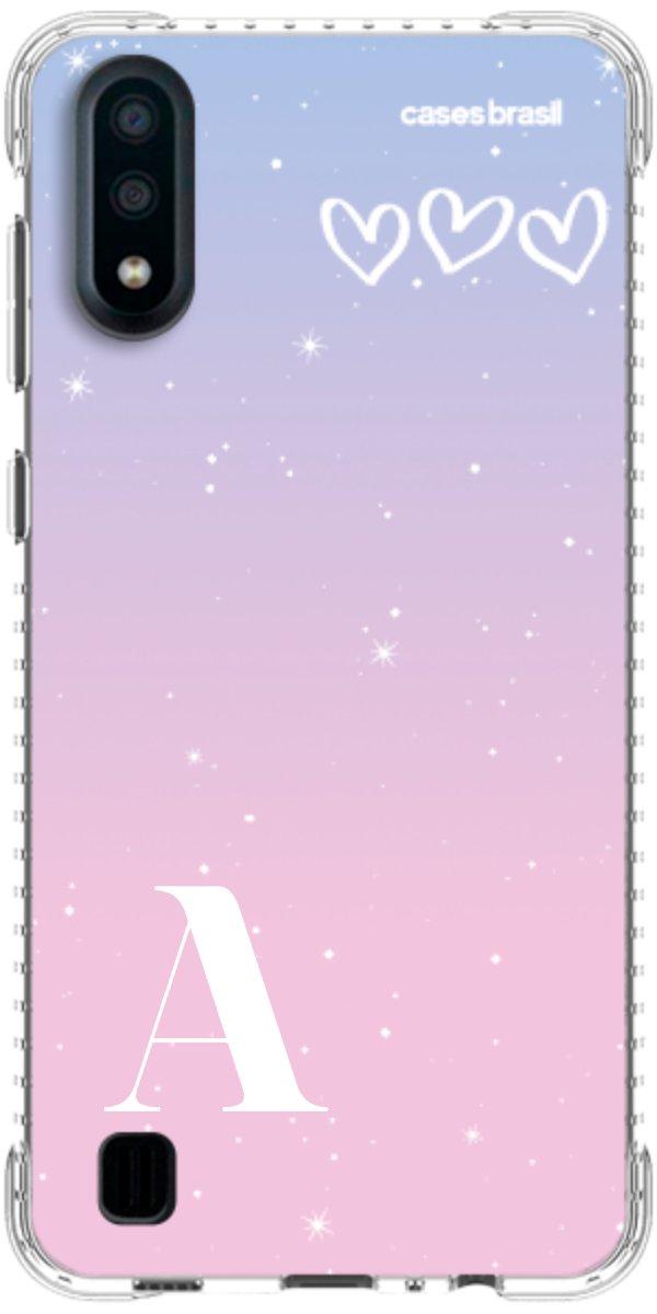 Capinha para Celular Degradê com Sua Inicial