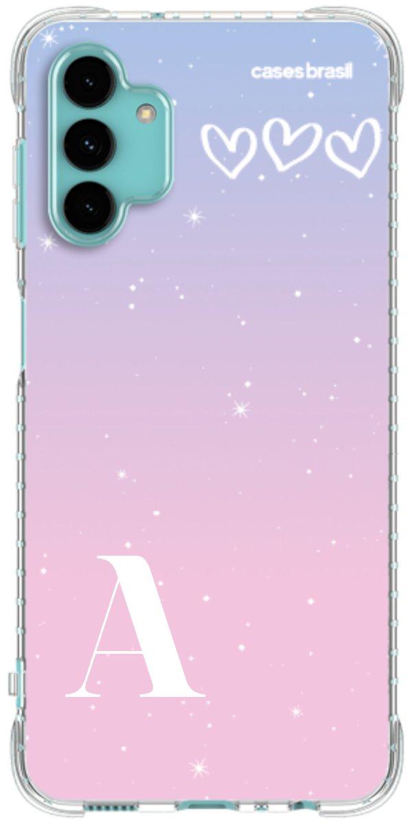 Capinha para Celular Degradê com Sua Inicial