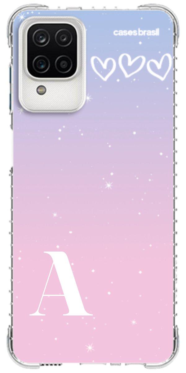 Capinha para Celular Degradê com Sua Inicial