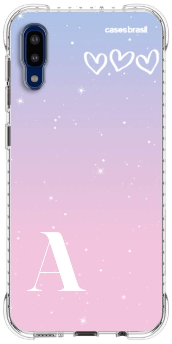 Capinha para Celular Degradê com Sua Inicial