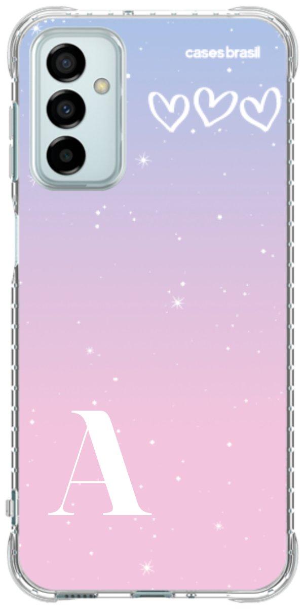 Capinha para Celular Degradê com Sua Inicial