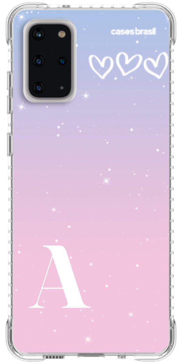 Capinha para Celular Degradê com Sua Inicial