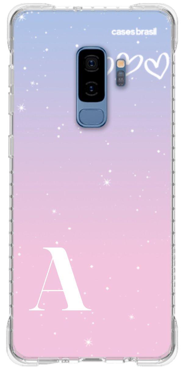 Capinha para Celular Degradê com Sua Inicial