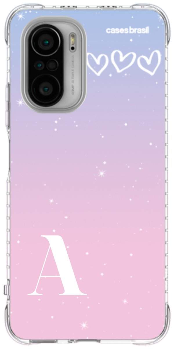 Capinha para Celular Degradê com Sua Inicial