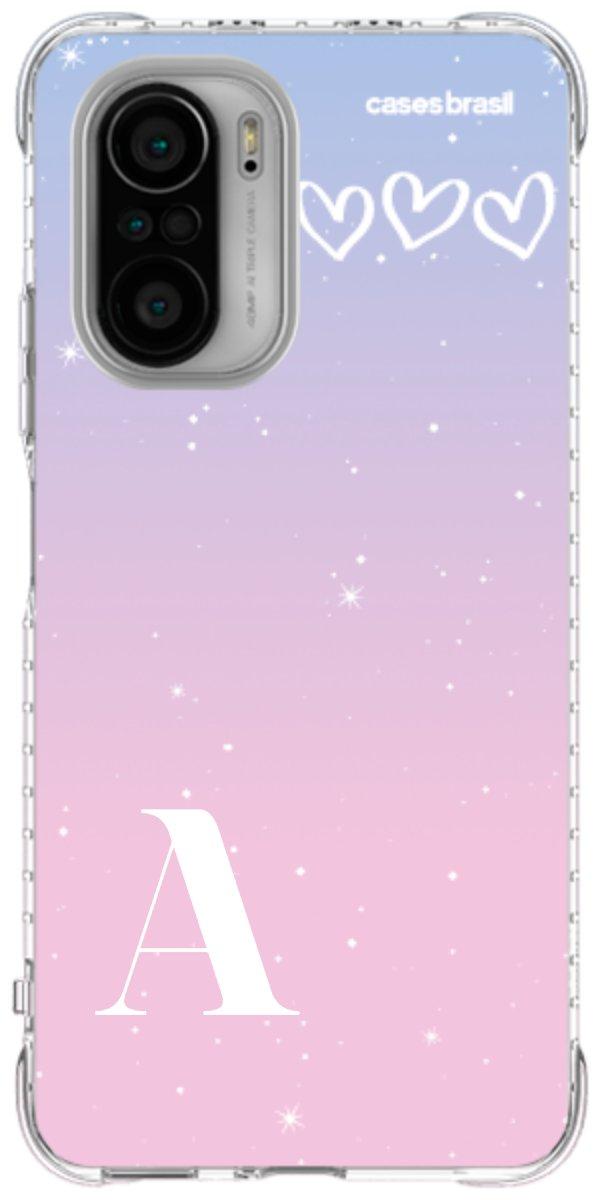Capinha para Celular Degradê com Sua Inicial