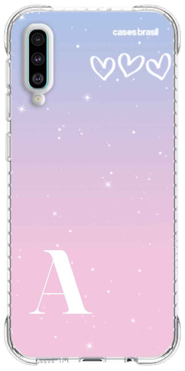 Capinha para Celular Degradê com Sua Inicial