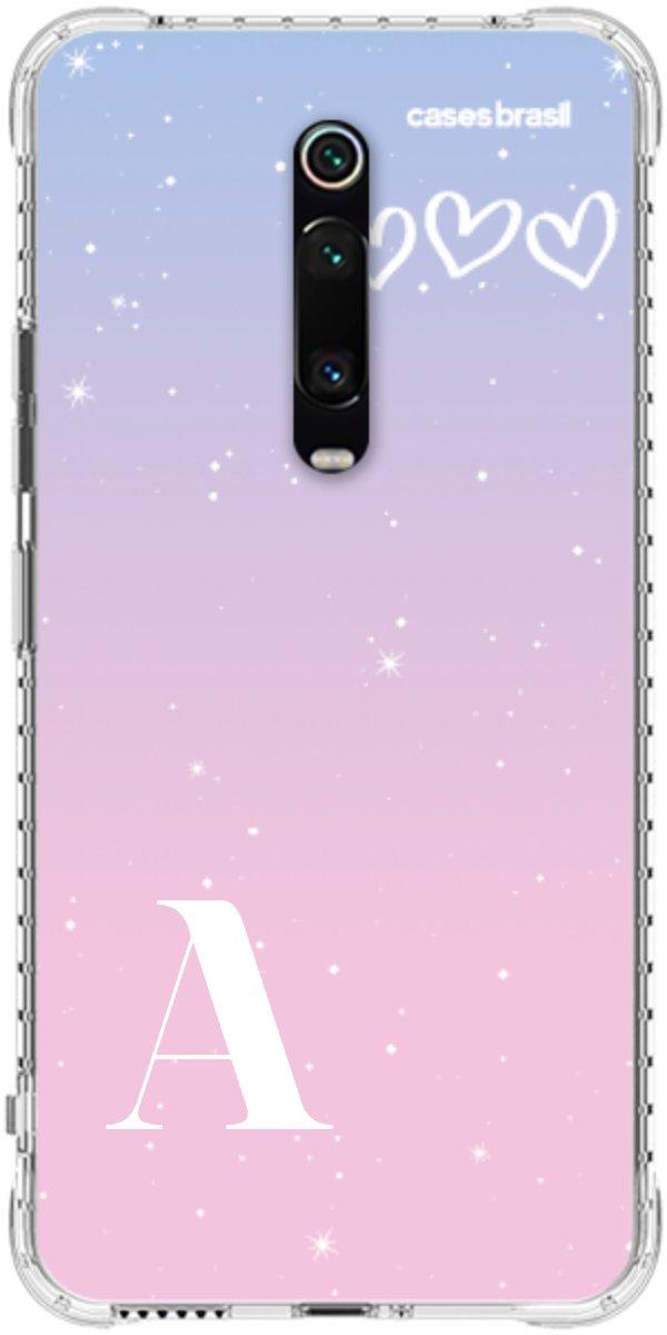 Capinha para Celular Degradê com Sua Inicial