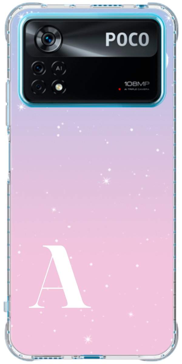 Capinha para Celular Degradê com Sua Inicial