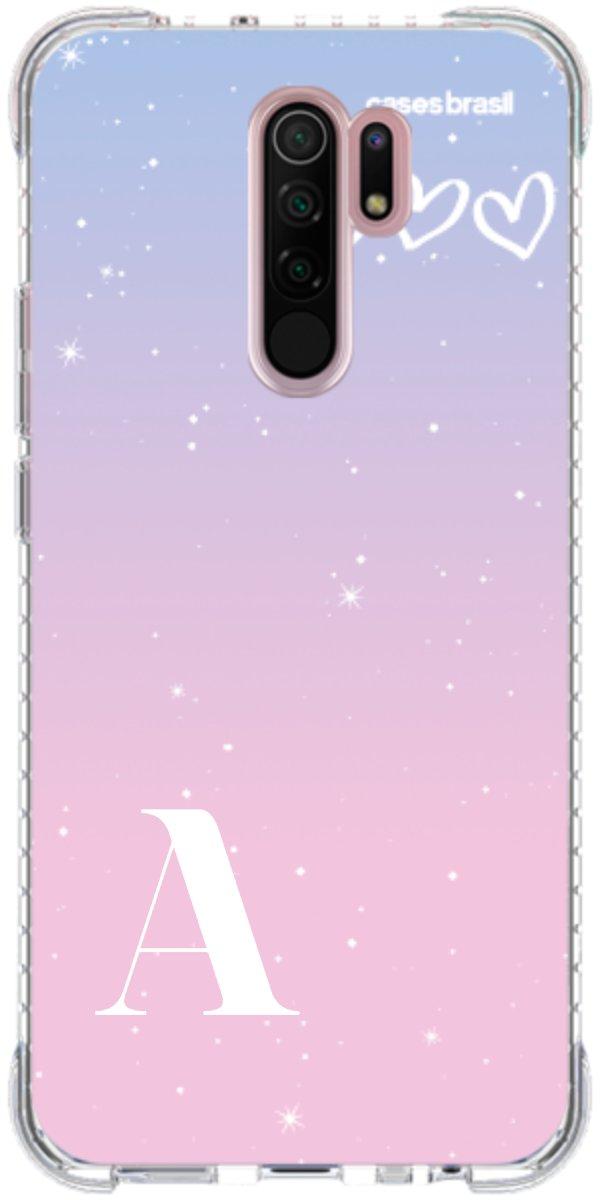 Capinha para Celular Degradê com Sua Inicial
