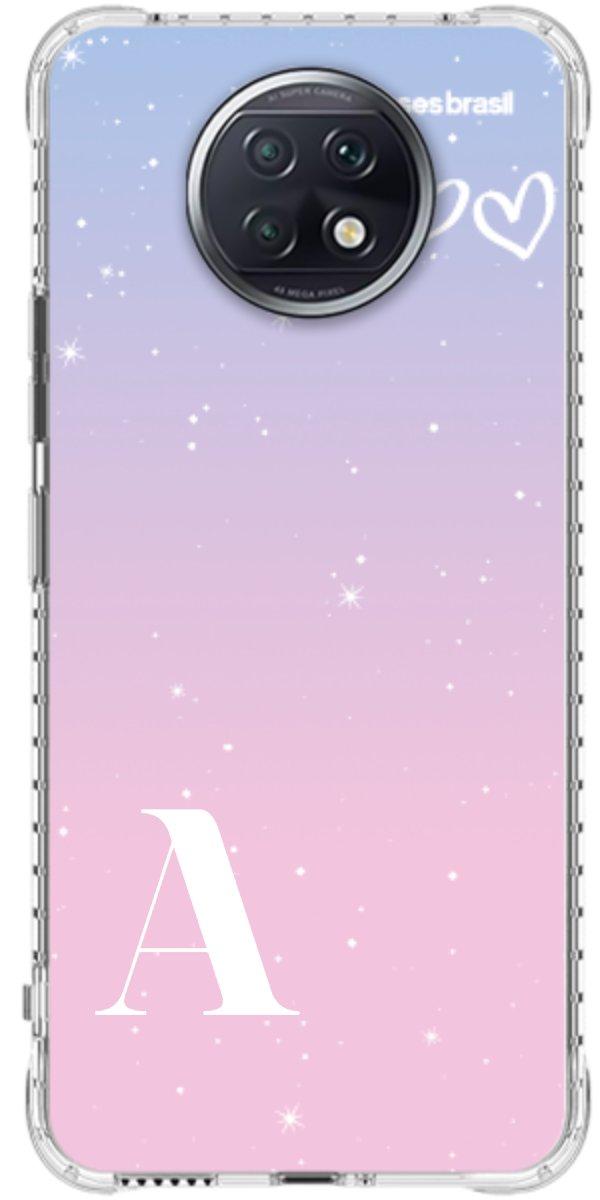 Capinha para Celular Degradê com Sua Inicial