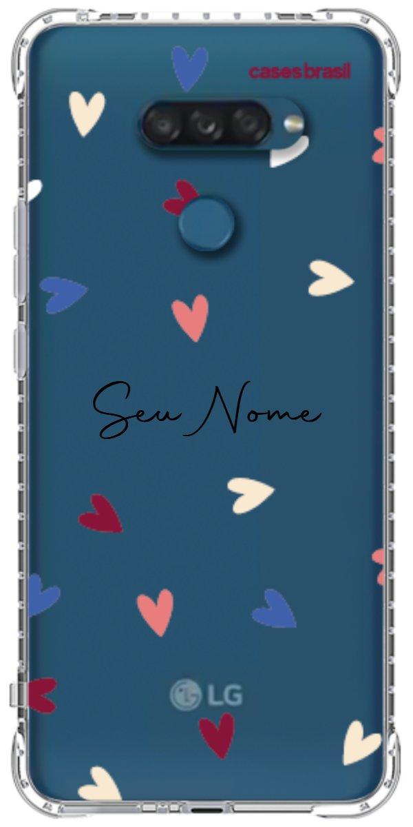 Capinha para Celular Corações Coloridos