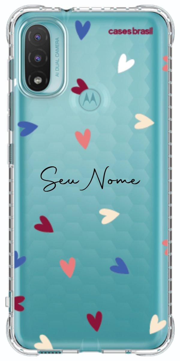 Capinha para Celular Corações Coloridos