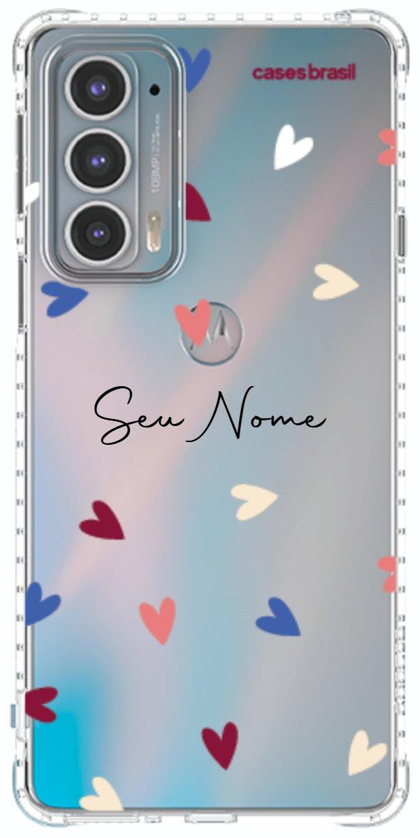 Capinha para Celular Corações Coloridos