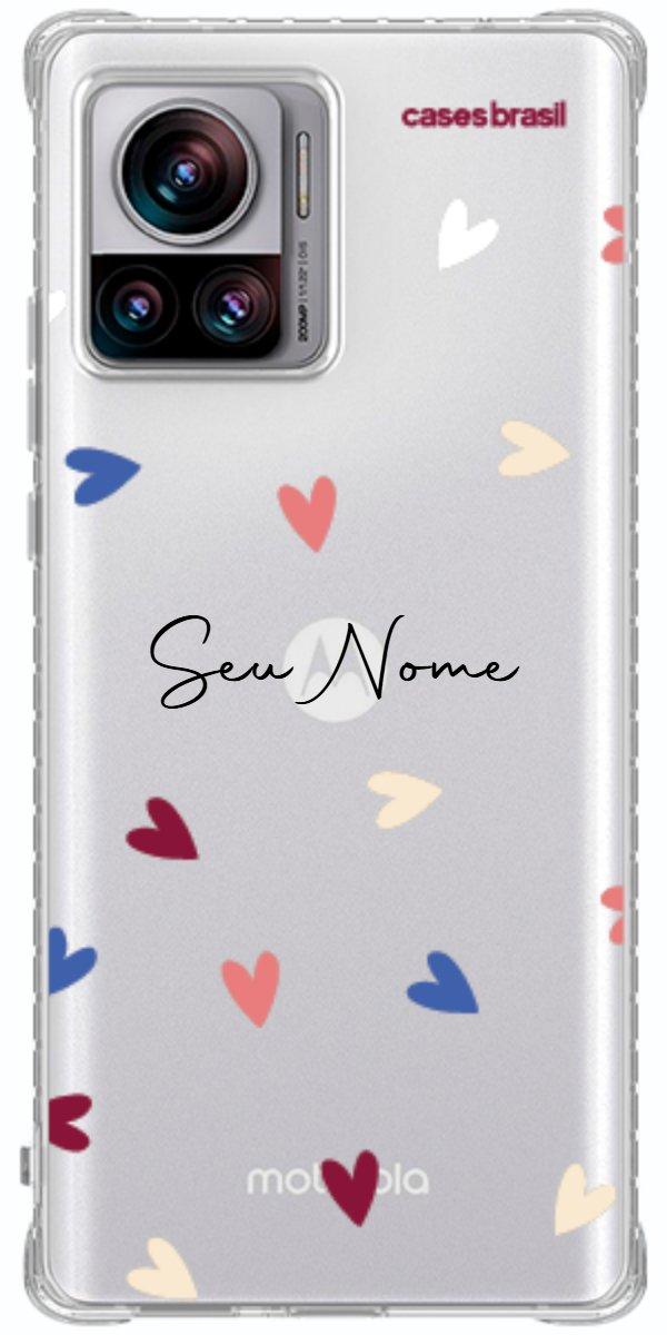 Capinha para Celular Corações Coloridos