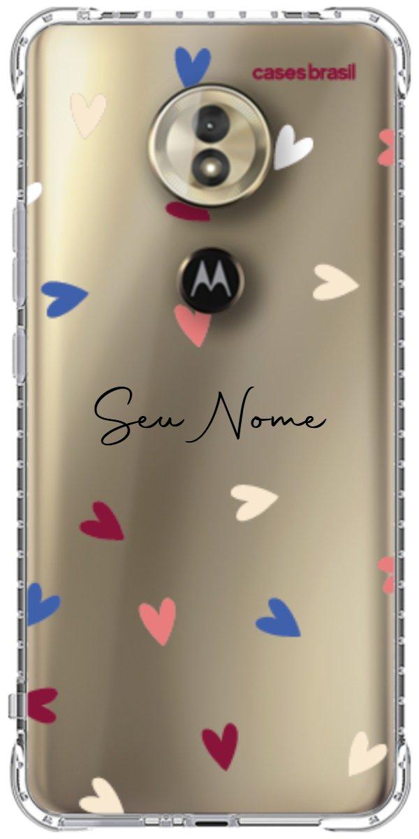 Capinha para Celular Corações Coloridos