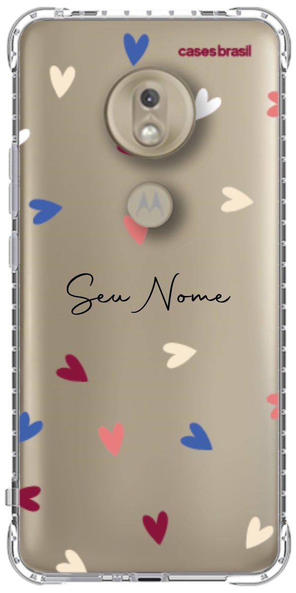 Capinha para Celular Corações Coloridos