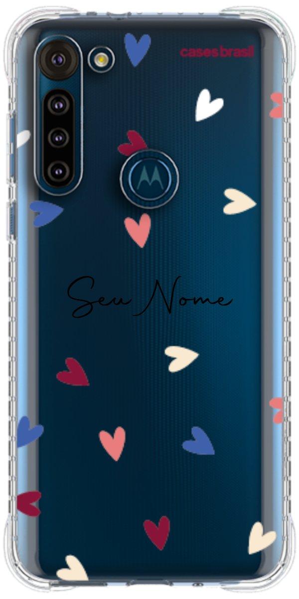 Capinha para Celular Corações Coloridos