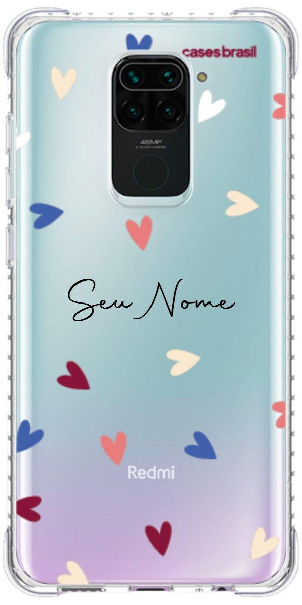 Capinha para Celular Corações Coloridos