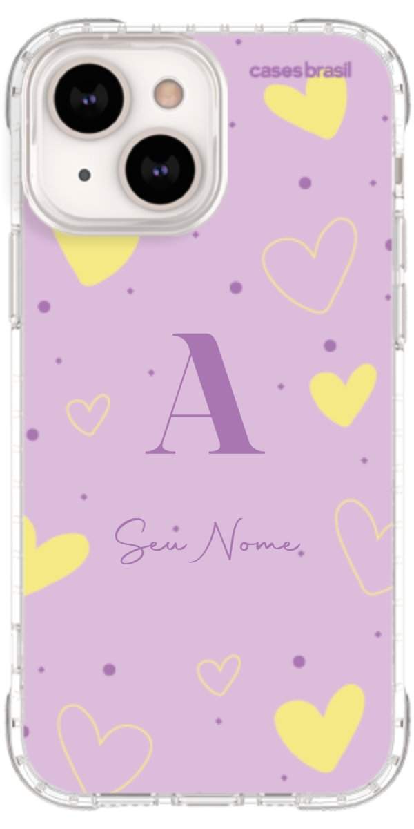 Capinha para Celular Corações Candy Color