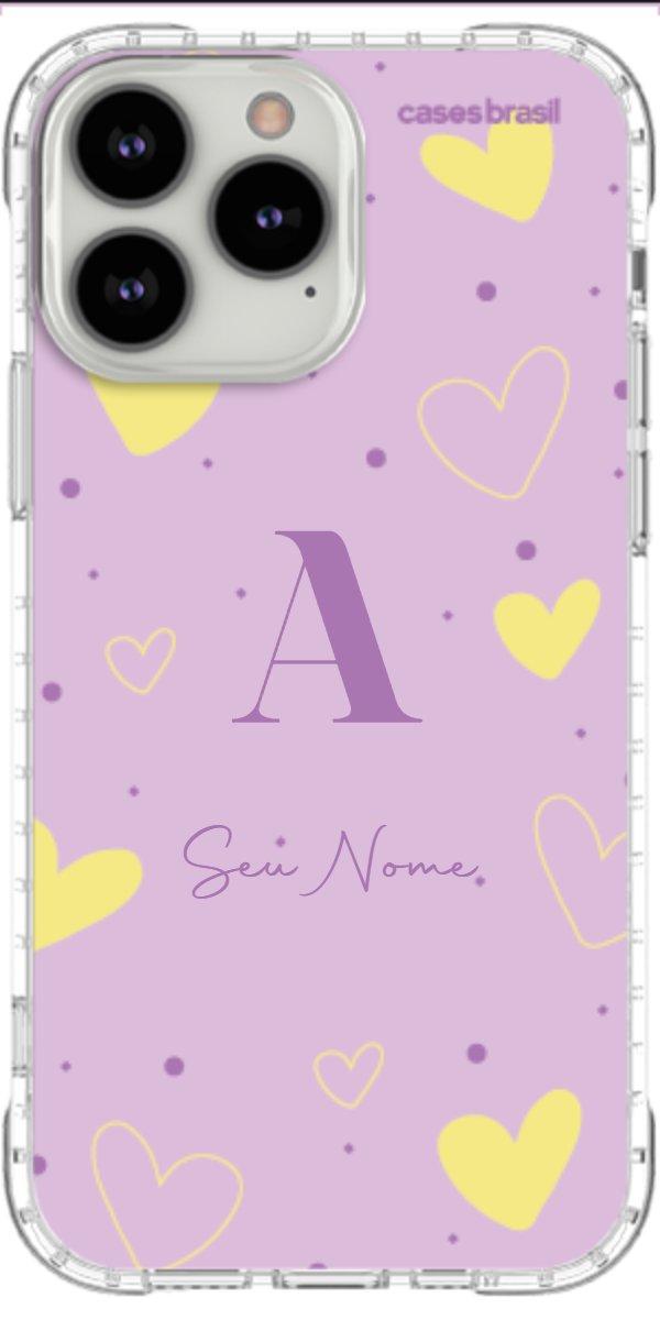 Capinha para Celular Corações Candy Color