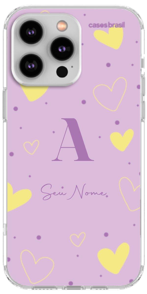 Capinha para Celular Corações Candy Color