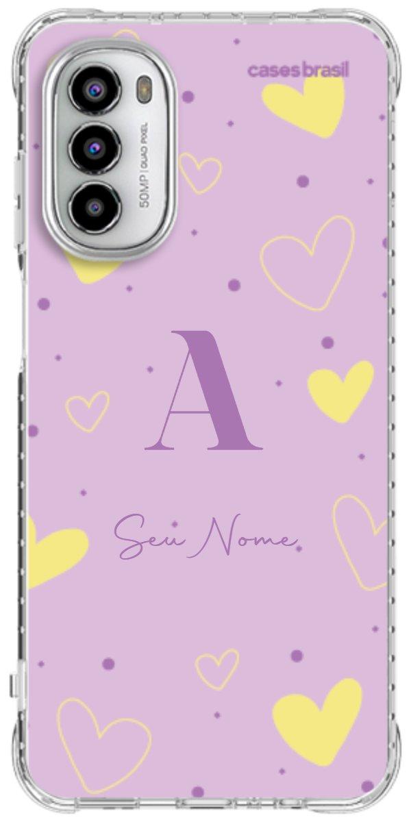 Capinha para Celular Corações Candy Color