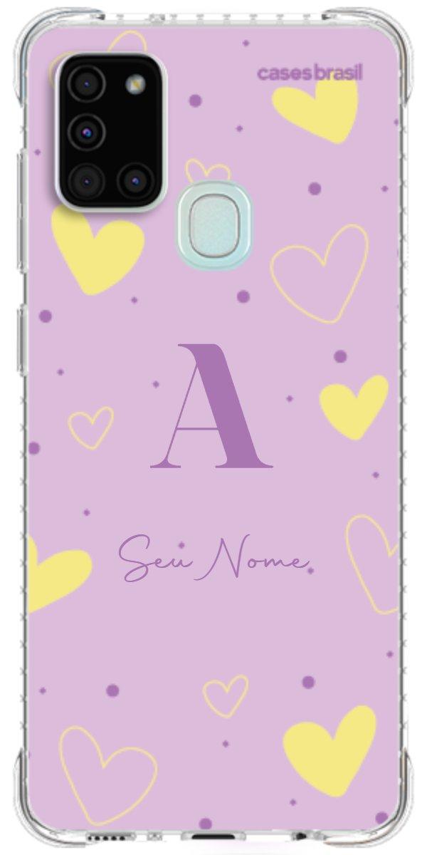 Capinha para Celular Corações Candy Color