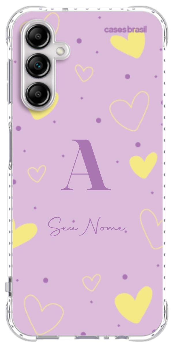 Capinha para Celular Corações Candy Color