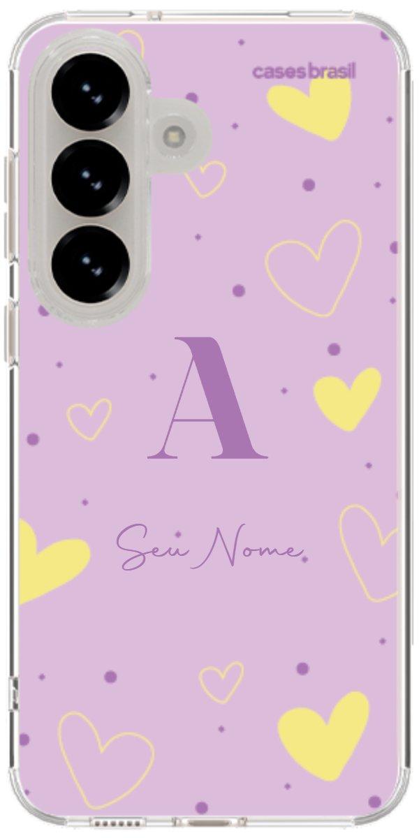 Capinha para Celular Corações Candy Color
