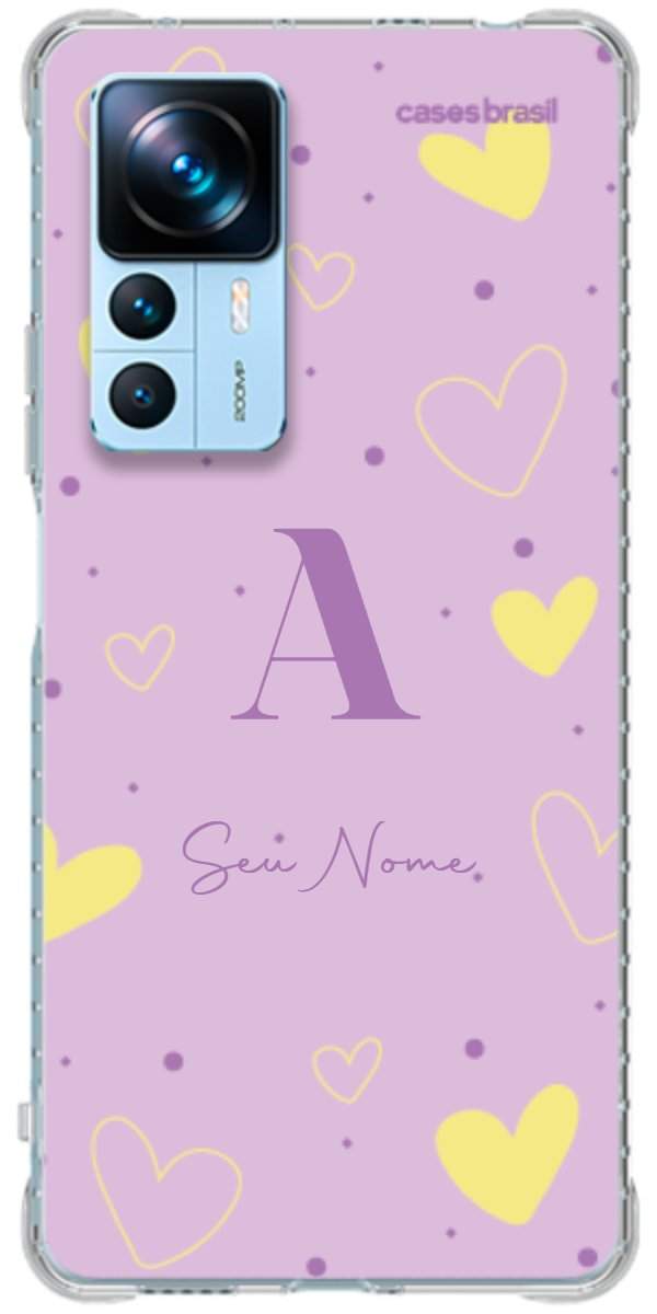 Capinha para Celular Corações Candy Color